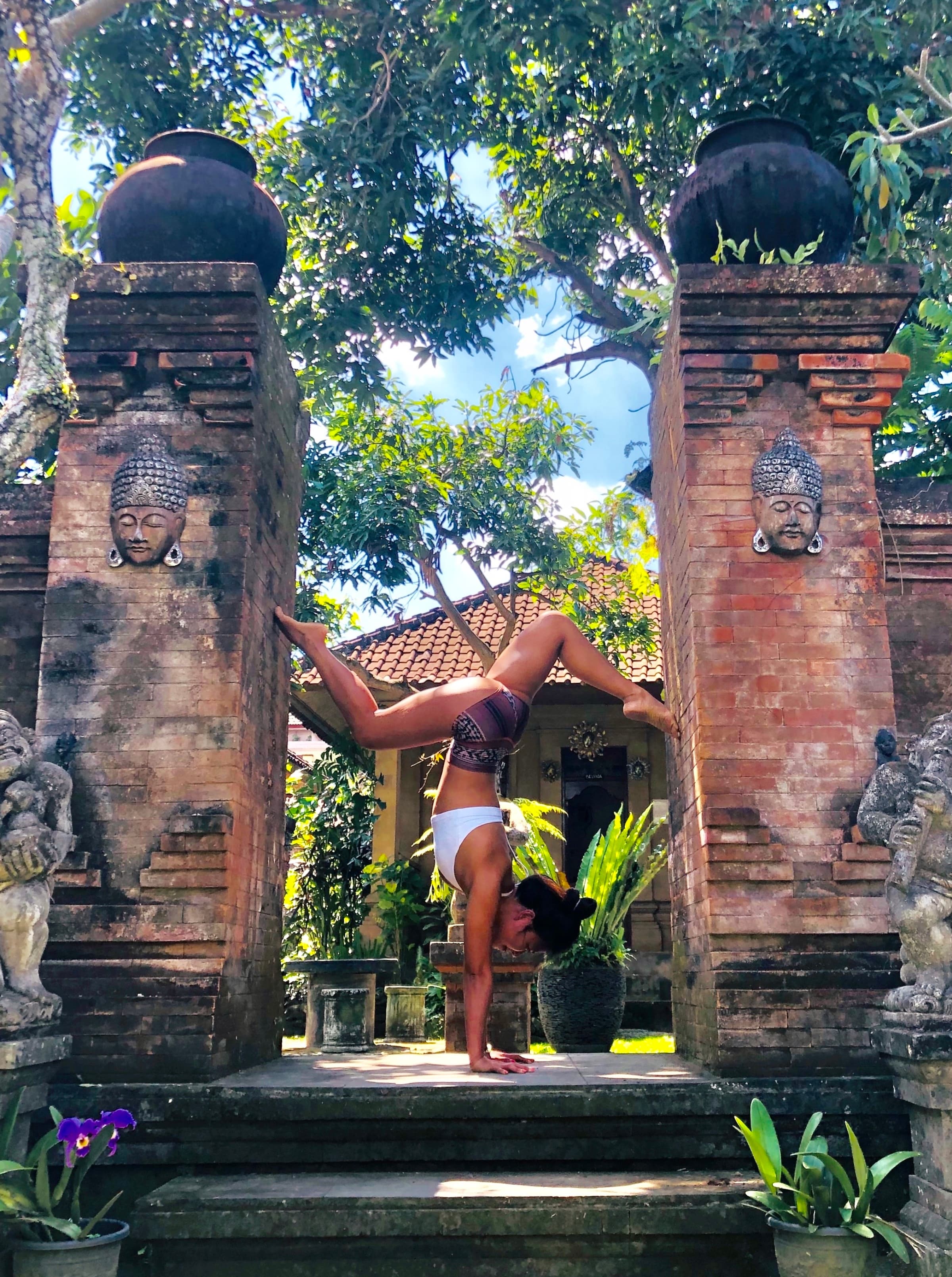 Advanced yoga pose practice